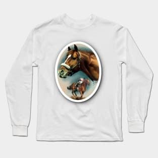 Affirmed Triple Crown Winner Long Sleeve T-Shirt